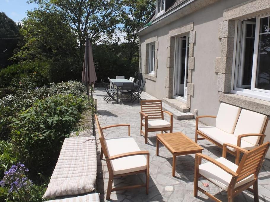 Maison Lumineuse 2Mn Plage Et Village De Morgat Crozon Eksteriør bilde