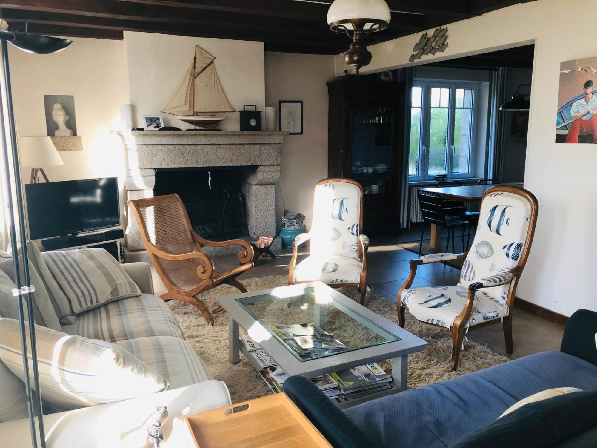 Maison Lumineuse 2Mn Plage Et Village De Morgat Crozon Eksteriør bilde